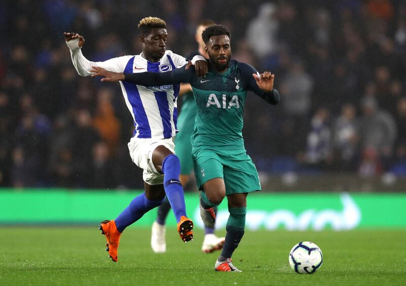 Left-back: Danny Rose (Tottenham) – Admitted he was partly to blame for Brighton’s late consolation, but he was a major reason why Tottenham took a 2-0 lead before then. Getty Images