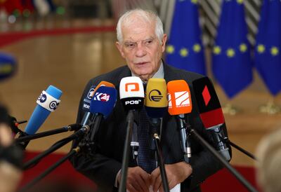 'Prospects are really bleak in Gaza,' said Josep Borrell, who was unhappy with the US veto of the Arab-drafted resolution, tabled by the UAE. EPA