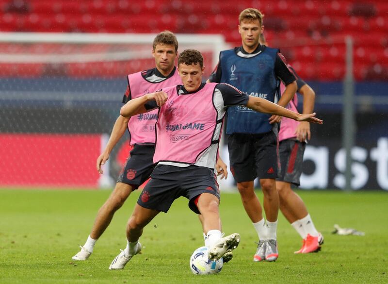 Bayern Munich's Benjamin Pavard. Reuters