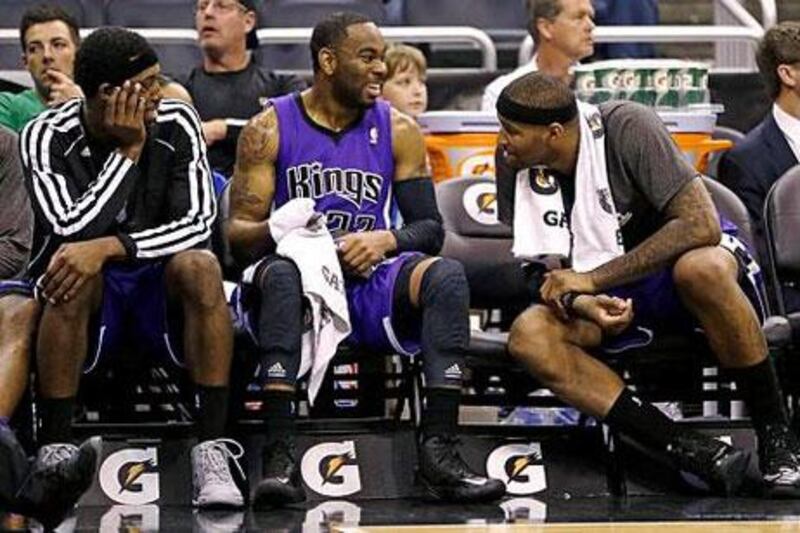 Sacramento Kings players will have to wait till April to know their location. John Raoux / AP Photo