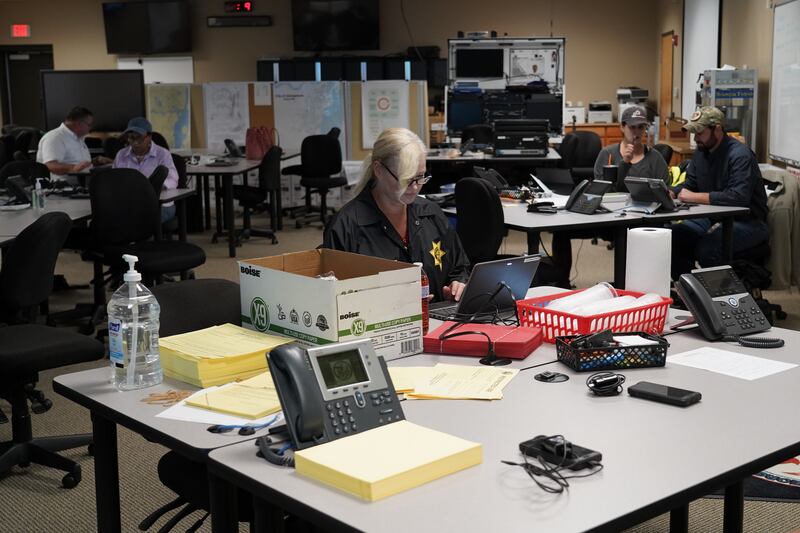 Georgetown County's Emergency Response Command Centre. Willy Lowry / The National