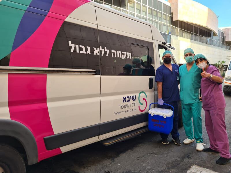 The first kidney transplant exchange between Sheba Medical Centre in Israel and Abu Dhabi is part of a wider programme between the two countries.