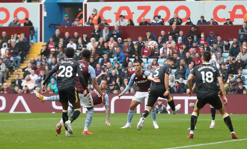 Premier League Goal of Month - August: Danny Ings (Aston Villa) Striker scores spectacular scissors kick on home debut against Newcastle United. Reuters