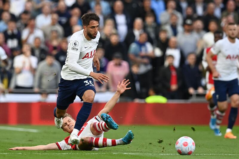 Rodigo Bentancur - 7: Uruguayan’s flicked header supplied assist for Kane’s second goal and helped Tottenham dominate midfield. AFP