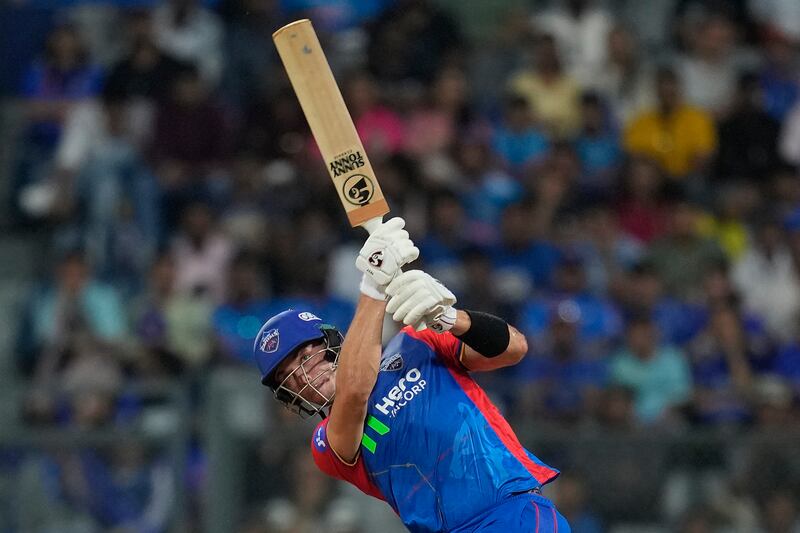 Delhi Capitals' Tristan Stubbs top-scored for his side with 71 off 25 balls. AP 