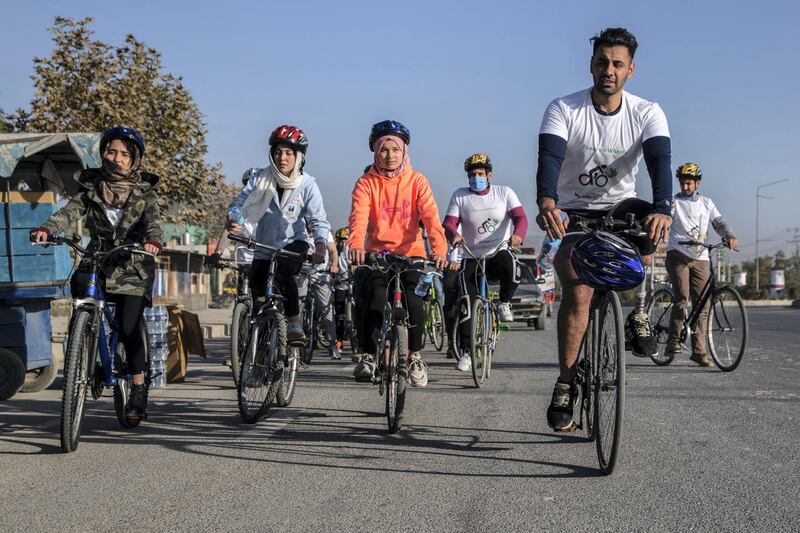 Peace on Wheels hopes to promote young people's participation in the peace process. Activists took to their bikes on Friday morning, cycling about 20 kilometres through Kabul. 
"Young people’s voices aren’t heard in the peace process, but this needs to change," Rashidi said. 