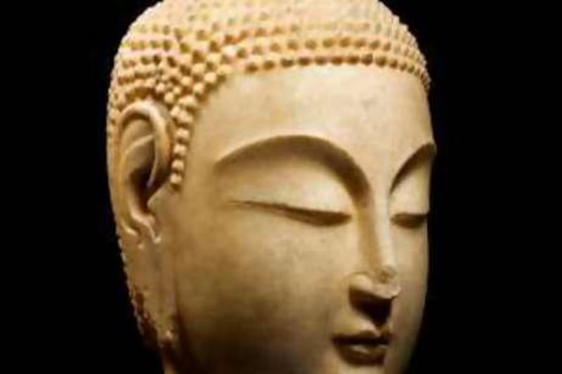 The Head of Buddha, a 50-cm-high white marble sculpture, is a loan to France for the inaugural exhibition of the Centre Pompidou-Metz, on exhibit through 25 October 2010.

Courtesy TDIC