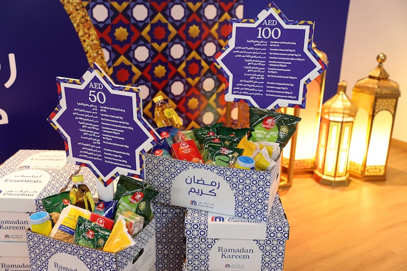 Promotional boxes containing essential items for Dh50 and Dh100 will be available at its store in Ibn Battuta Mall, Dubai.