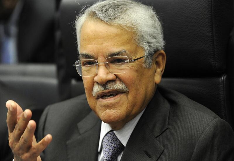 Ali Al Naimi, Saudi Arabia’s former oil minister, was once said to be the most powerful man in the oil world. Now retired, he has turned his focus to reneables – an area that he virtually ignored during his time in office. Samuel Kubani / AFP