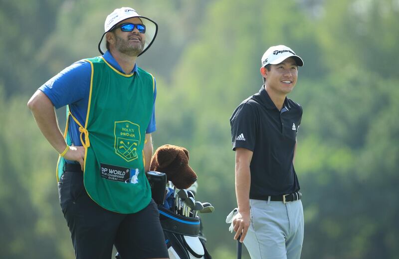 US golfer Collin Morikawa during the pro-am. Getty