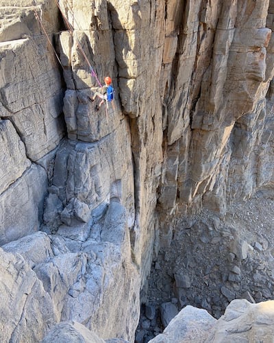 Thunder canyon in Dayah. Photo: Emanuele Gallone