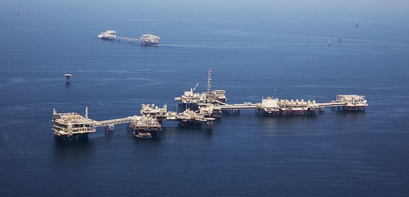 The Umm Shaif offshore oilfield is Adnoc's most historic offshore asset. Photo: Adnoc