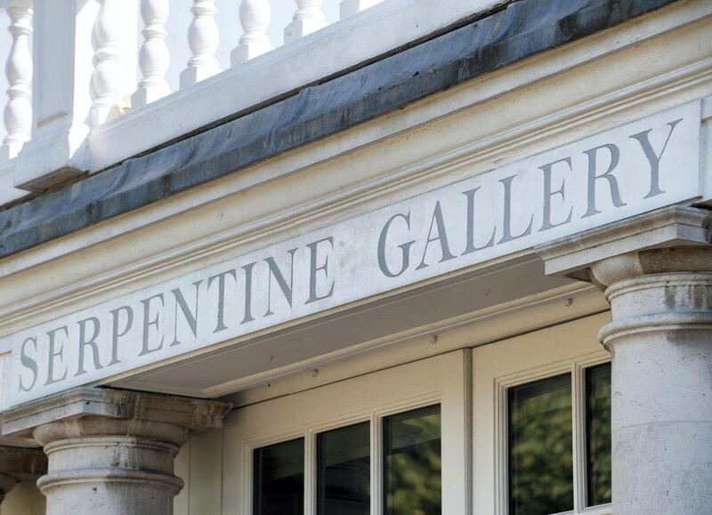 LONDON. 24th June 2018 Artist Christo with his new installation at the Serpentine Gallery in London. Gustavo Valiente for the National 