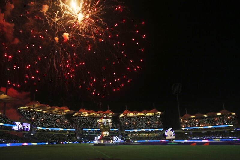 Fireworks explode during the opening ceremony. AP 