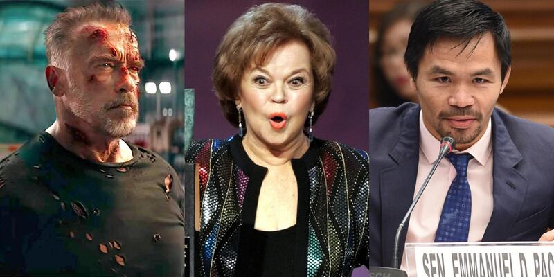 Arnold Schwarzenegger, Shirley Temple and Manny Pacquiao all embarked on political careers