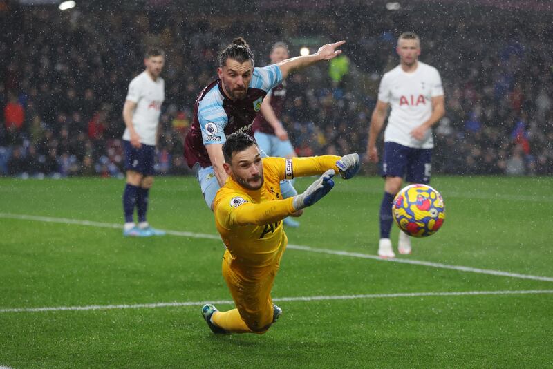 TOTTENHAM RATINGS: Hugo Lloris 6 - The 35-year-old had to be quick off his feet with the testy conditions in Lancashire. He made easy work of claiming Brownhill’s first-half volley. Got low quickly to deny Rodriguez’s header in the second half with an instinctive save. Reuters