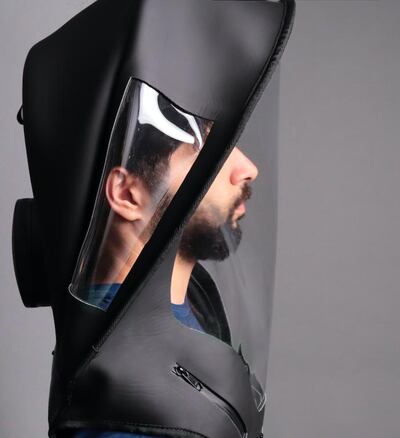 The BioVYZR helmet.  Source: VYZR Technologies Inc.