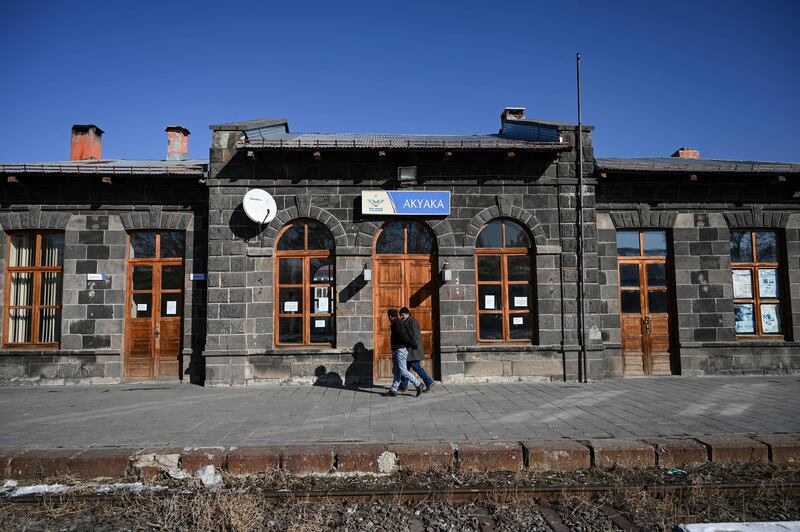 'Our government is in favour of reopening the border and I believe the Armenians are too, Mr Akcayoz says. 'We have no problem with the Armenians, and they have no problem with us.'