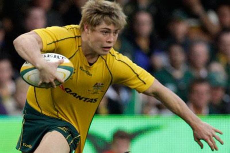 James O'Connor avoided tackles and also converted three penalties for Australia.