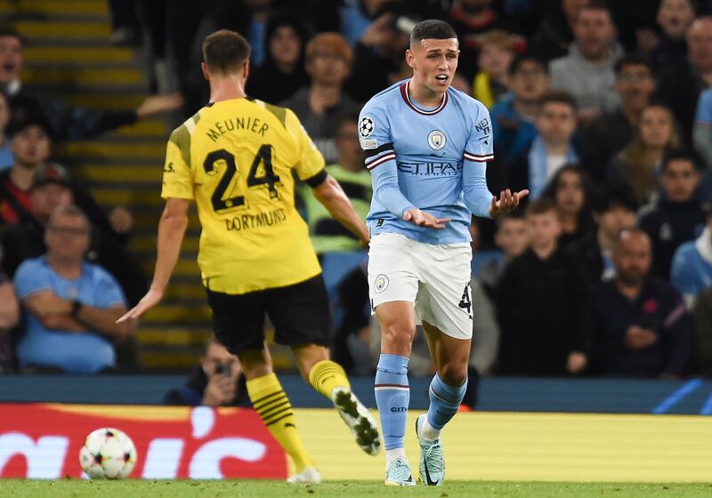 Phil Foden (Grealish, 58) 7 – Wasted no time attacking the Dortmund box after his introduction. Provided a great ball to Haaland after 72 minutes, but Hummels intervened to deny the Englishman an assist. EPA