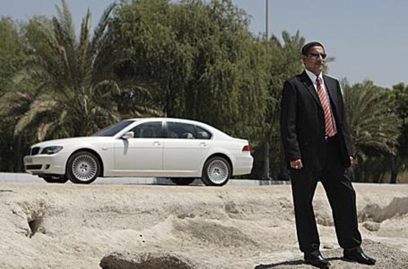Khaiser Pasha bought his BMW 730Li in 2008. He put 45,000 kilometres on the clock in his first 12 months of ownership and averages 600km a week.