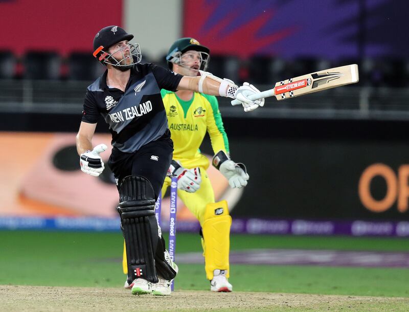 New Zealand captain Kane Williamson held the innings together with a fifty. Chris Whiteoak / The National