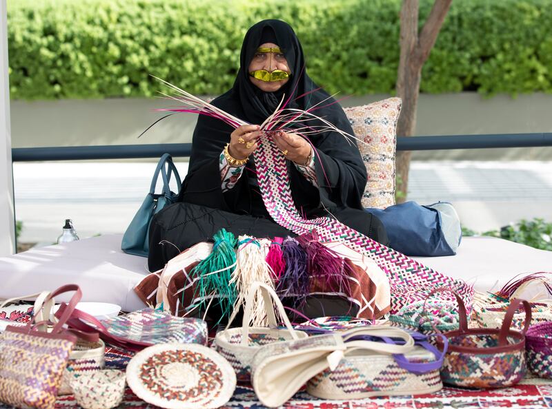 Um Muhammad is participating in Expo 2020 Dubai through its design and crafts programme.