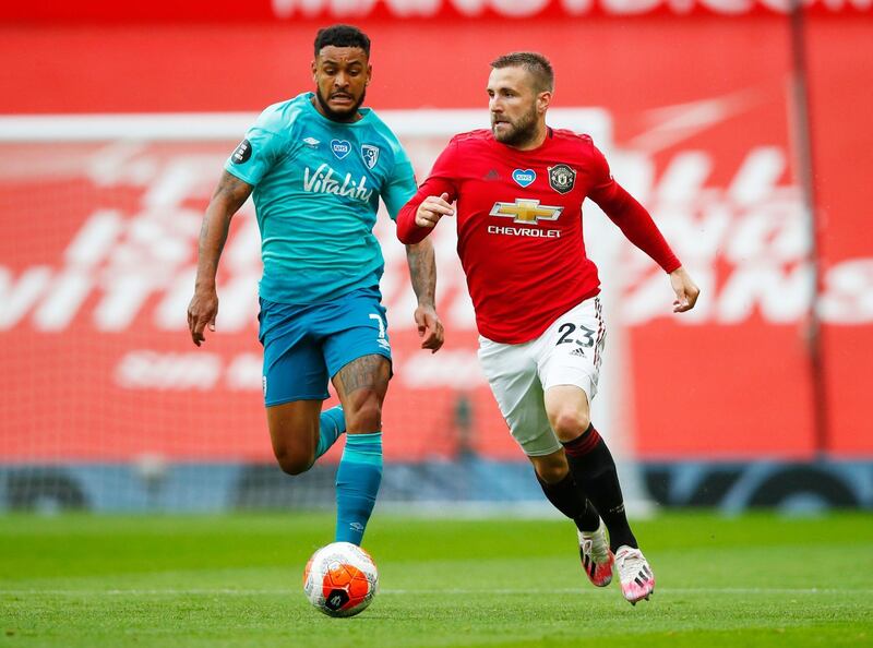 Joshua King - 7: Worked Lindelof's channel well in the first half and kept up his fine record of scoring against his former club with a cool penalty in the second. Reuters
