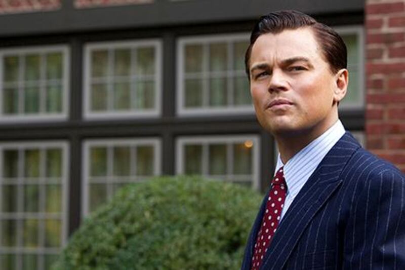 Leonardo DiCaprio plays Jordan Belfort in The Wolf Of Wall Street. Red Granite Pictures 