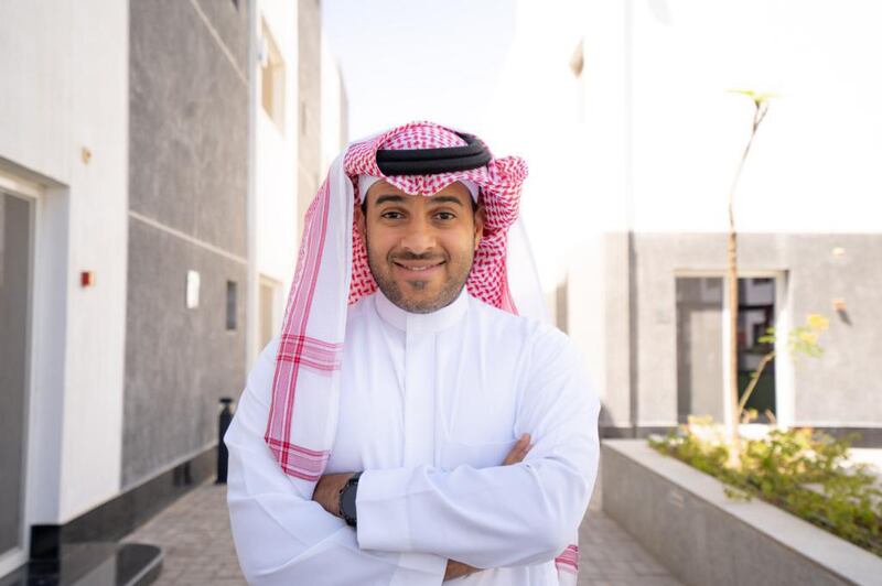 Talal Al Sorayai, founder and chief executive of Mabaat, says the company aims to disrupt the alternative accommodations market throughout the kingdom. Courtesy Mabaat