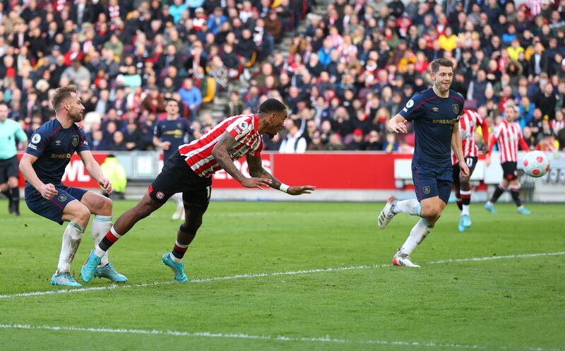 Brentford 2 (Toney 85' & pen 90+4') Burnley 0. A late double from Ivan Toney dragged Brentford away from the bottom three while dealing a blow to Burnley's survival hopes. Getty