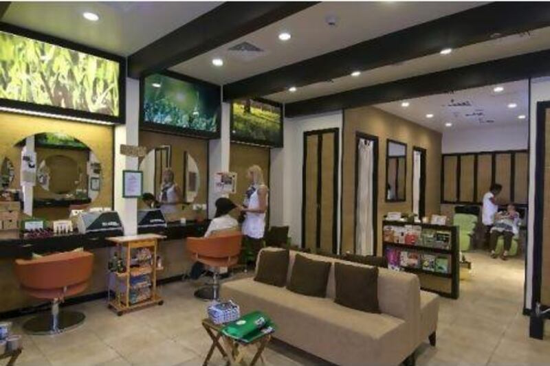 Going green is the theme at Zen Beauty Lounge in Dubai. The first of its kind in the UAE, this eco-friendly salon in Discovery Gardens uses organic, toxin-free products in an effort to reduce the company’s carbon footprint.