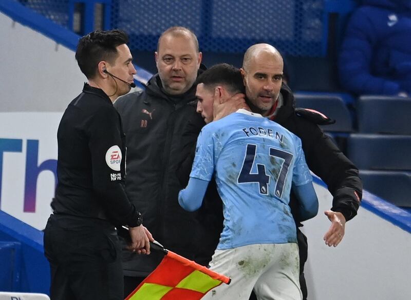 Phil Foden, 8 - The youngster has been starved of minutes recently but he took his goal brilliantly as he glided the ball home with a first-time effort, and on another day he could have had a couple more to his name. Brought off for the final few minutes and replaced by Riyad Mahrez. EPA