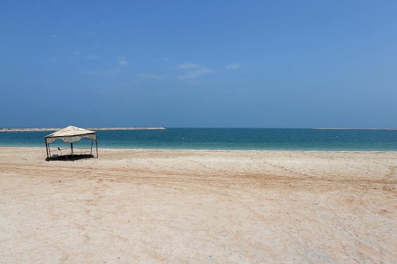 Ras Al Khaimah has an embarrassment of riches when it comes to its beautiful beaches but some holiday makers say the emirate its letting its attractions down with poor public facilities. Pawan Singh / The National