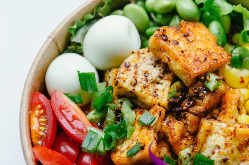 Tofu is commonly used as a replacement for animal-based protein products. Unsplash