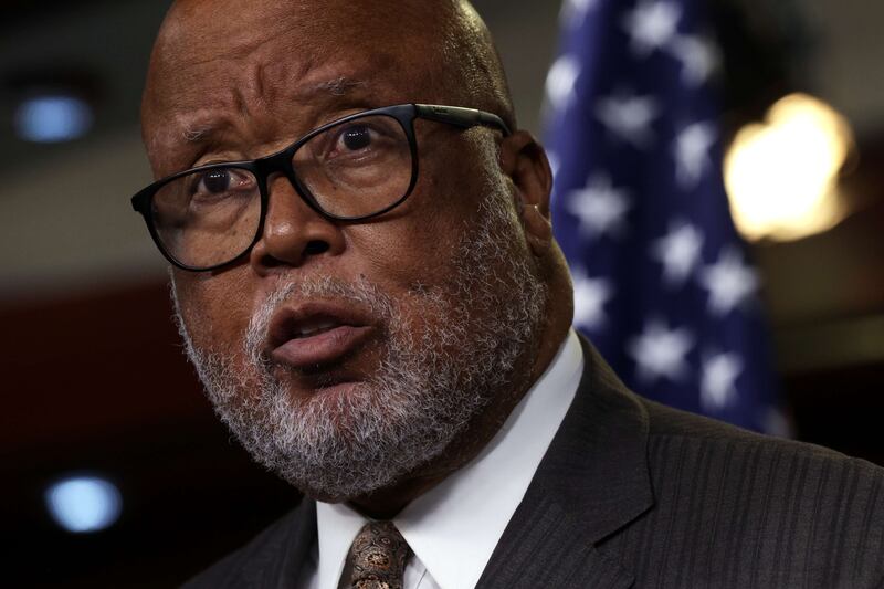 Bennie Thompson was chosen by Speaker of the House Nancy Pelosi to lead the House Select Committee on the January 6 Attack on the US Capitol. Getty Images / AFP