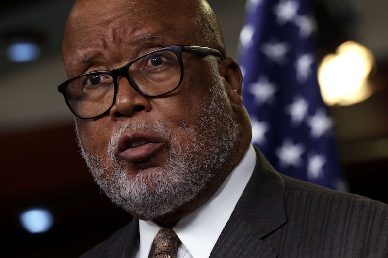 Bennie Thompson was chosen by Speaker of the House Nancy Pelosi to lead the House Select Committee on the January 6 Attack on the US Capitol. Getty Images / AFP