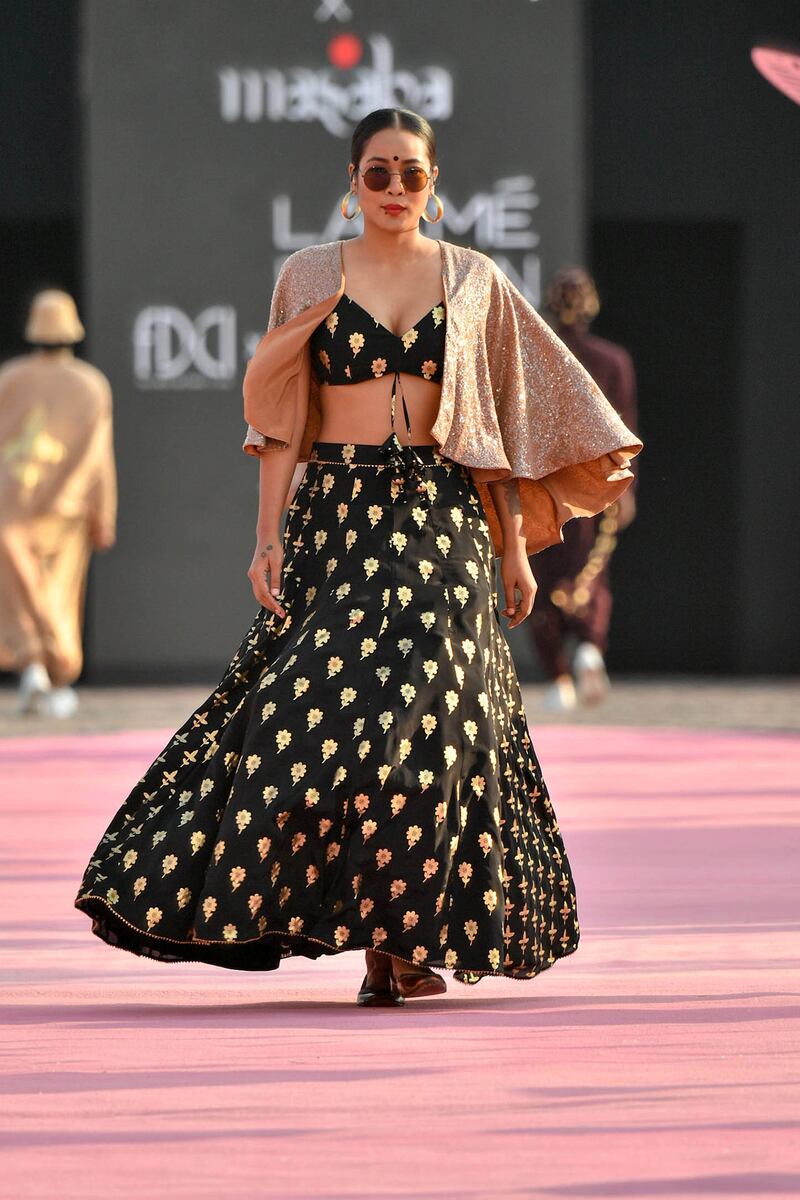 boAt x Masaba. Courtesy India Fashion Week