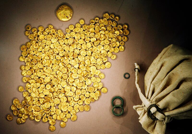 A senior official said on Wednesday that organised criminals were likely behind the theft of a hoard of ancient gold coins from a museum in southern Germany this week.  AP