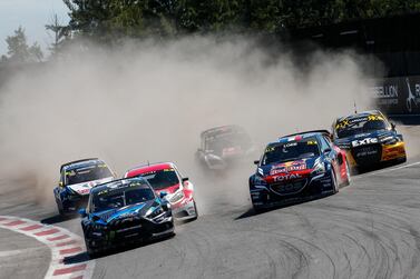 The FIA World Rallycross Championship takes place in Abu Dhabi on April 5-6. Image courtesy of FIA World Rally Championship
