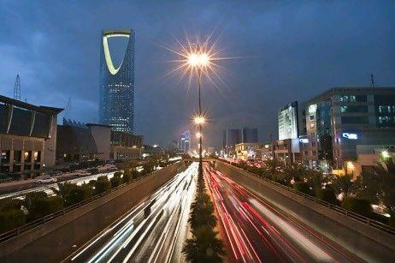 Kingdom Tower and King Fahd Road in Riyadh, Saudi Arabia. Jumeirah Group will be concentrating its future expansion plans on the Middle East and Asia. Waseem Obaidi / Bloomberg News