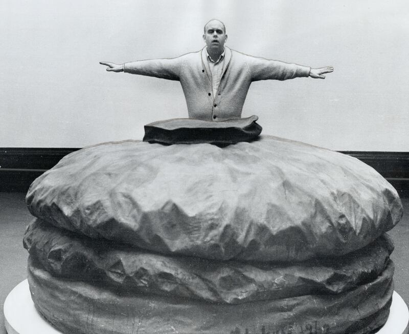 'Giant Hamburger' by Oldenburg 1962. Getty Images