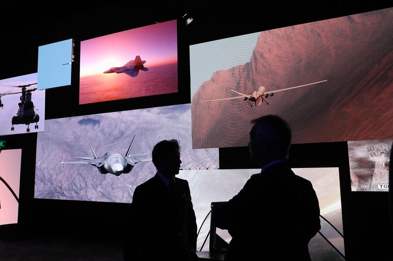 ABU DHABI, UNITED ARAB EMIRATES , Nov 5  – 2019 :- Guests during the launch of EDGE , new advanced technology conglomerate for the UAE defence industry and beyond at the St Regis Saadiyat Island Resort in Abu Dhabi. ( Pawan Singh / The National )  For Busines. Story by Kelsey Warner