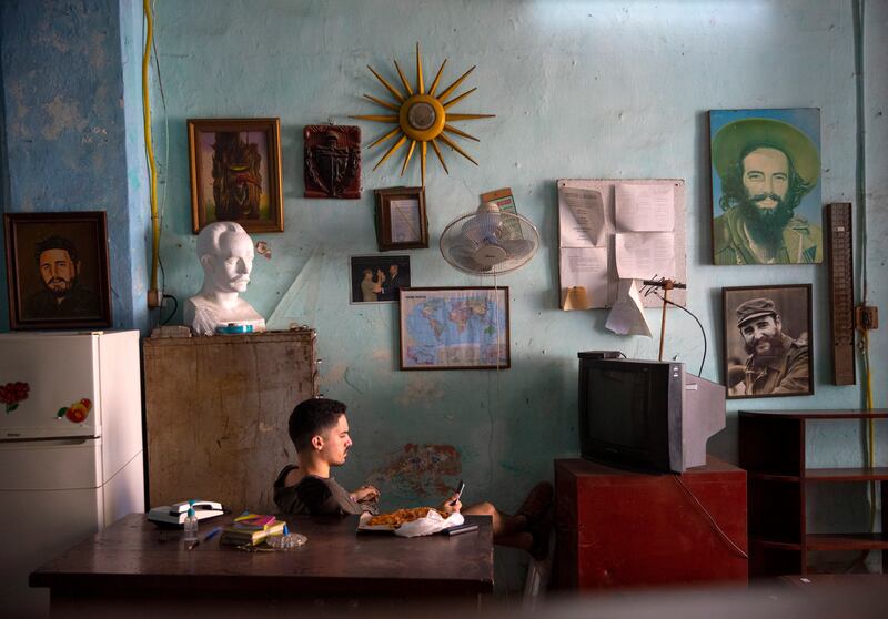 An antiques shop in Havana, Cuba. EPA

