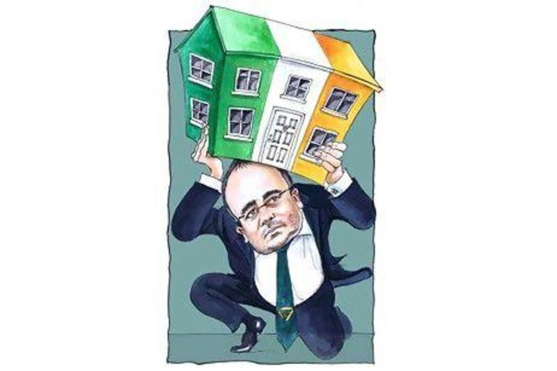 Illustration for the Brendan McDonagh profile in business 
 Christopher BURKE for The National