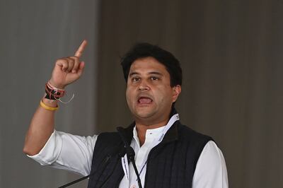 Jyotiraditya Scindia, India's Civil Aviation Minister, revealed new measures to deal with the influx of passengers at Indira Gandhi International Airport. AFP