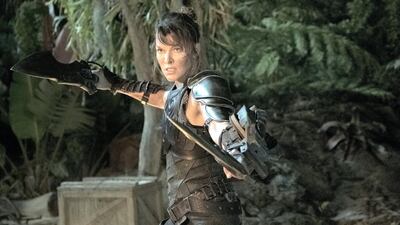 Milla Jovovich stars in Screen Gems and Constantin Films MONSTER HUNTER.