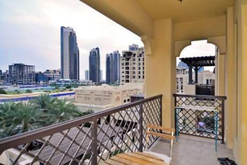 A three bedroom apartment located in Yansoon 8 in the Old Town, Downtown Dubai. Courtesy Better Homes