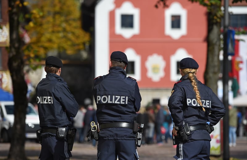 Austrian police found the bod of the dead woman in a freezer when they visited the house.