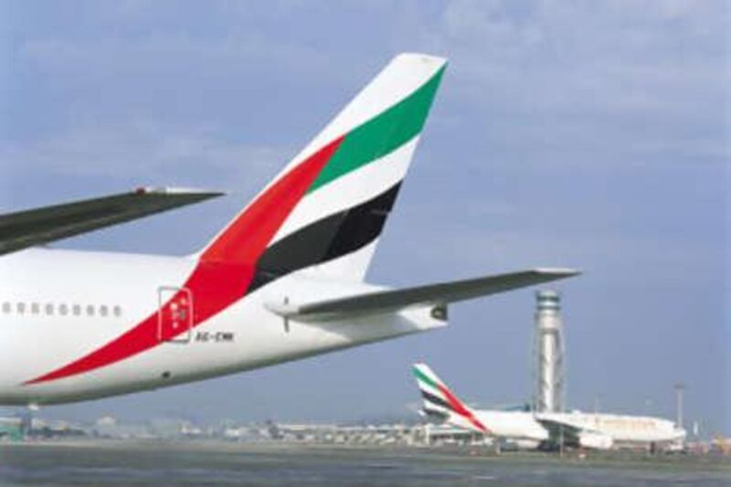An Emirates flight from Manchester to Dubai had to be evacuated after a hoax bomb threat.